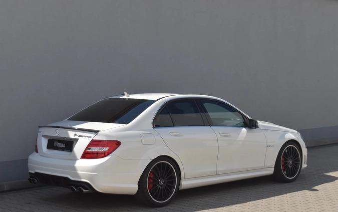 Mercedes-Benz Klasa C cena 392000 przebieg: 65113, rok produkcji 2012 z Stęszew małe 352